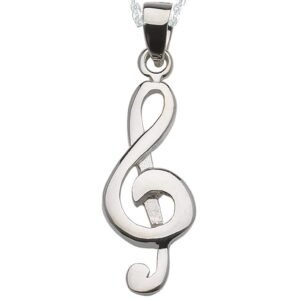 Clave de Sol Colgante Plata de Ley 925 Alylosilver con Estuche