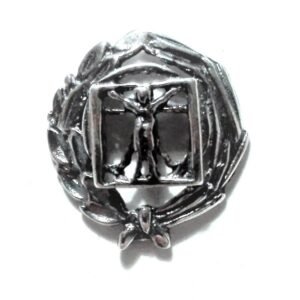 Insignia Bellas Artes Plata de Ley 925 Alylosilver con Estuche