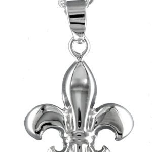 Flor de Lis Colgante Plata de Ley 925 Alylosilver con Estuche