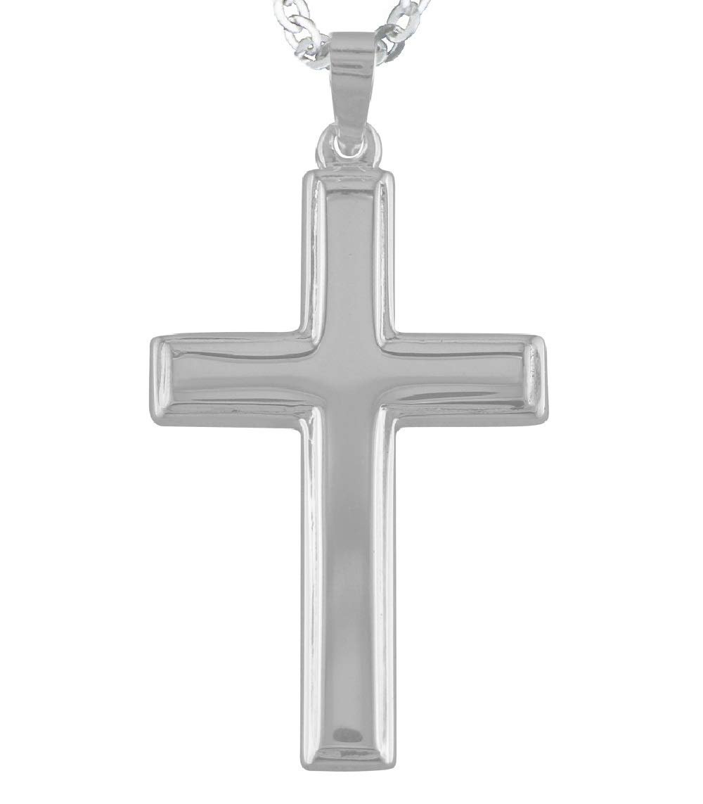 Cruz de Plata Colgante Plata de Ley 925 Alylosilver con Estuche