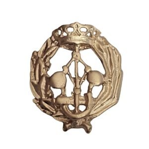 Insignia Ingeniería Industrial Chapada en Oro 925 Alylosilver con Estuche