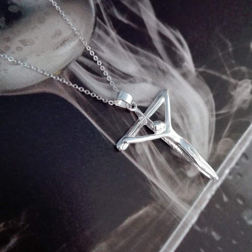 Cruz de Plata Colgante Plata de Ley 925 Alylosilver con Estuche - Imagen 5