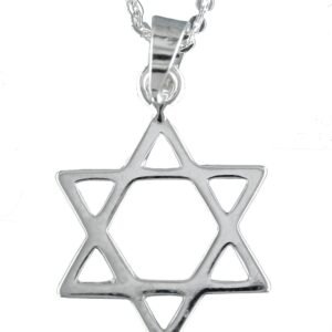 Estrella de David Colgante Plata de Ley 925 Alylosilver con Estuche