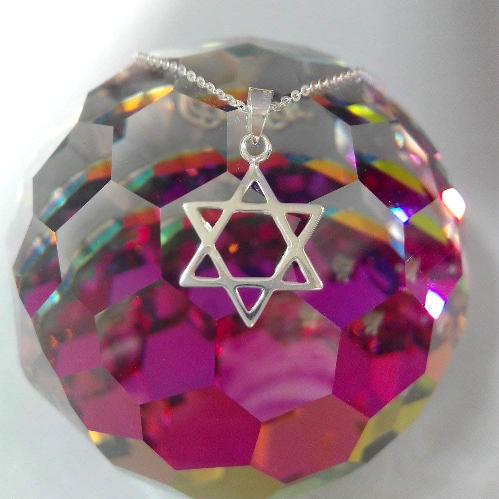 Estrella de David Colgante Plata de Ley 925 Alylosilver con Estuche - Imagen 3