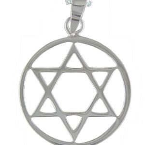 Estrella de David Colgante Plata de Ley 925 Alylosilver con Estuche