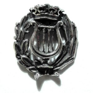 Insignia Música Plata de Ley 925 Alylosilver con Estuche