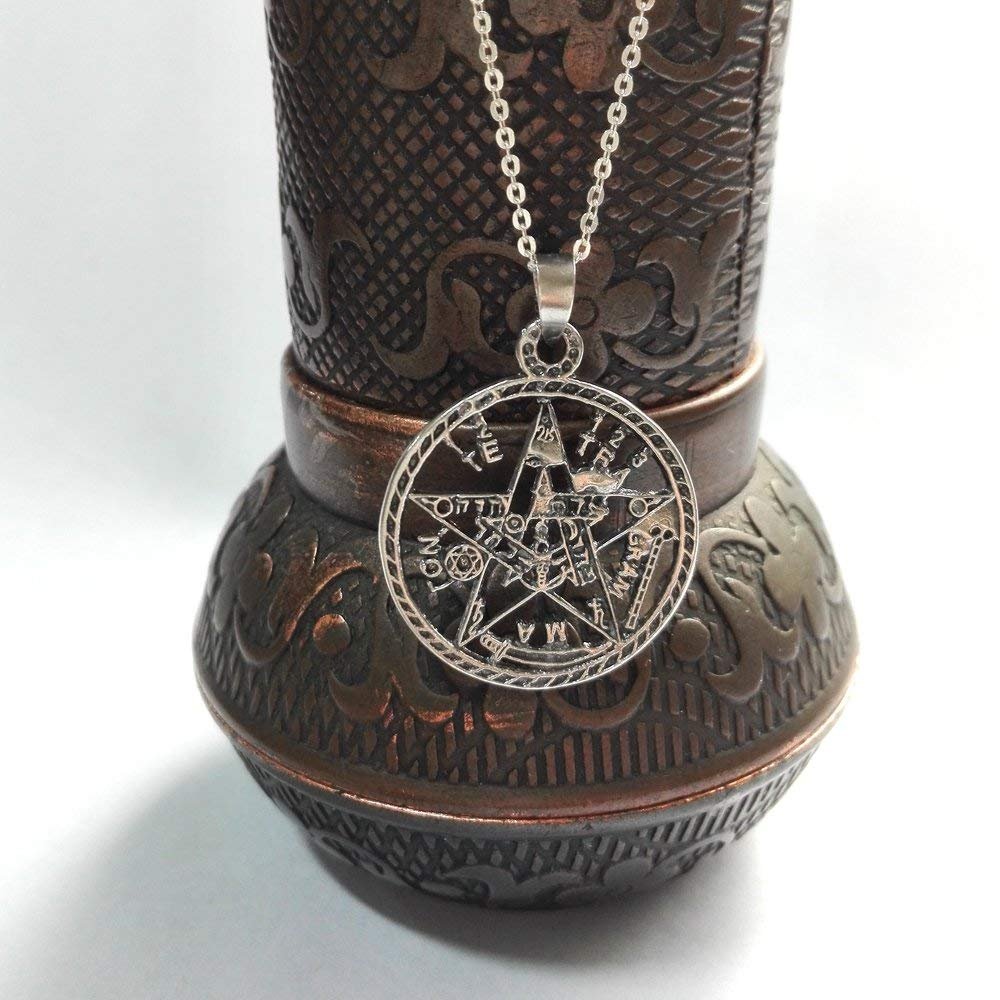 Tetragramaton Colgante Plata de Ley 925 Alylosilver con Estuche - Imagen 3