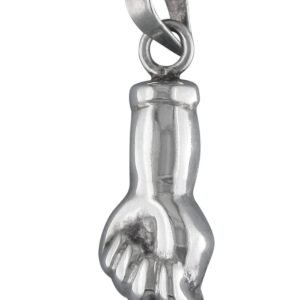 Amuleto Higa Figa Colgante Plata de Ley 925 Alylosilver con Estuche