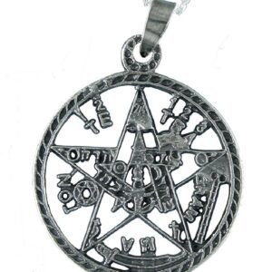 Tetragramaton Colgante Plata de Ley 925 Alylosilver con Estuche