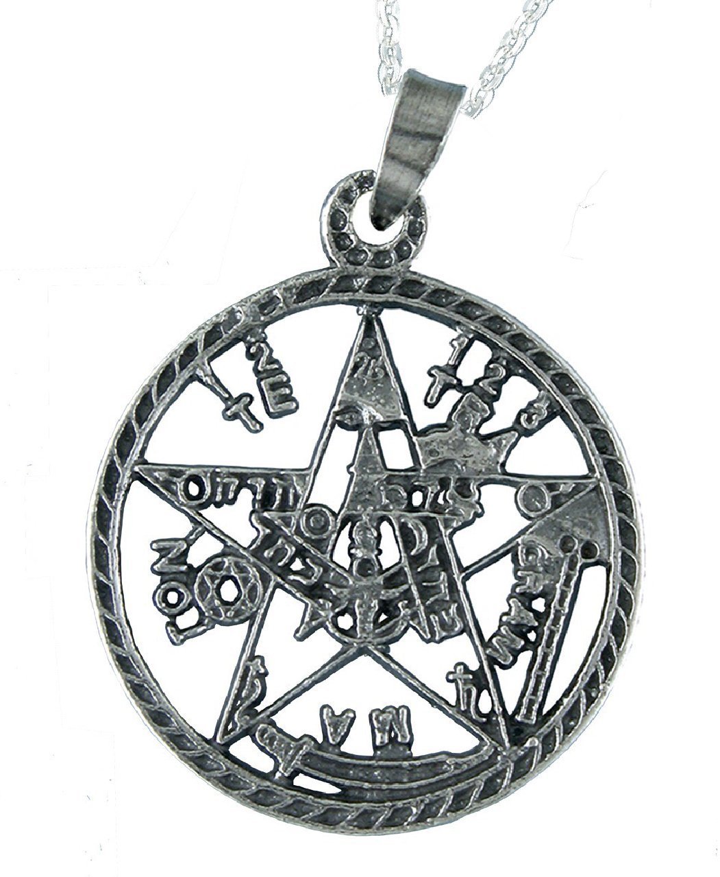 Tetragramaton Colgante Plata de Ley 925 Alylosilver con Estuche