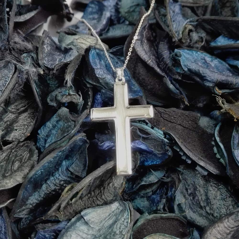 Cruz de Plata Colgante Plata de Ley 925 Alylosilver con Estuche - Imagen 2