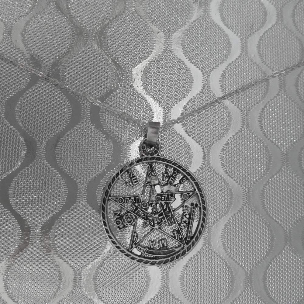 Tetragramaton Colgante Plata de Ley 925 Alylosilver con Estuche - Imagen 5