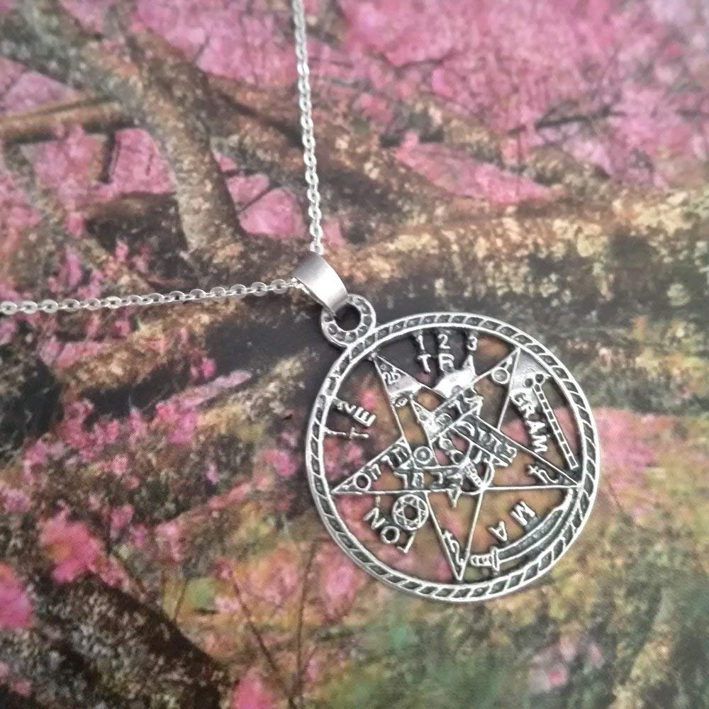 Tetragramaton Colgante Plata de Ley 925 Alylosilver con Estuche - Imagen 4