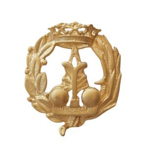 Insignia Física Chapada en Oro 925 Alylosilver con Estuche