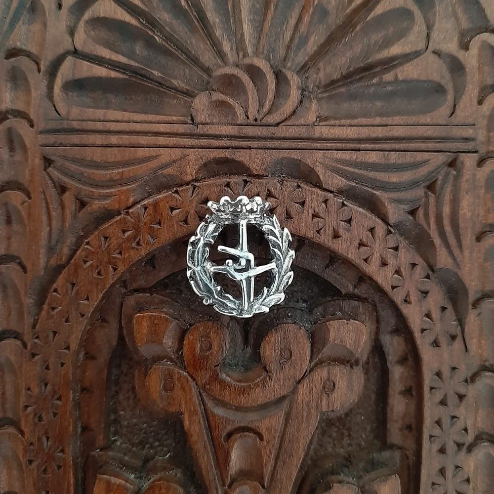 Insignia Educación Física Plata de Ley 925 Alylosilver con Estuche - Imagen 4