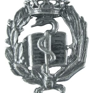 Insignia Medicina Plata de Ley 925 Alylosilver con Estuche