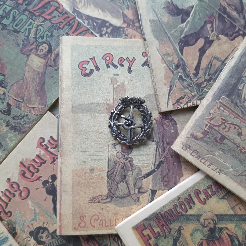 Insignia Educación Física Plata de Ley 925 Alylosilver con Estuche - Imagen 3