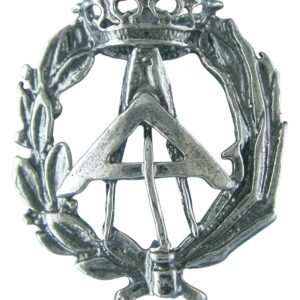 Insignia Técnico de Obras Plata de Ley 925 Alylosilver con Estuche