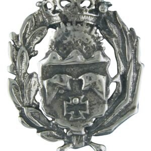 Insignia Veterinaria Plata de Ley 925 Alylosilver con Estuche